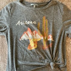 Cropped shirt